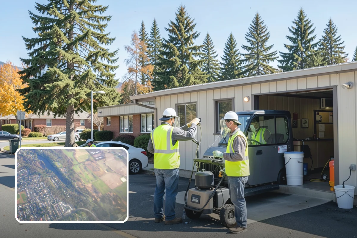 Court Fence Repair in Algona, King County, WA - Restores ball containment and site security