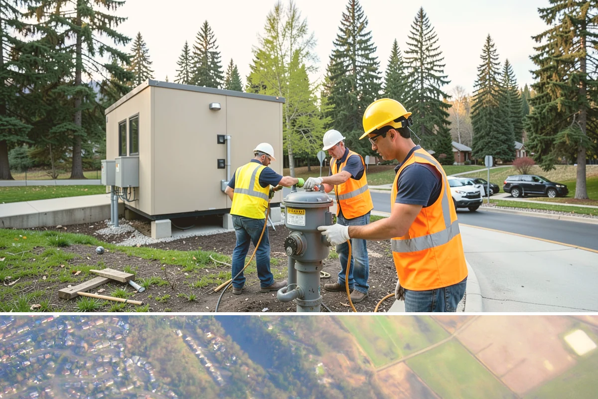 Court Fence Repair in Algona, King County, WA - Fence repairs proceed in any season, with dry weather easing post-setting and concrete cure.