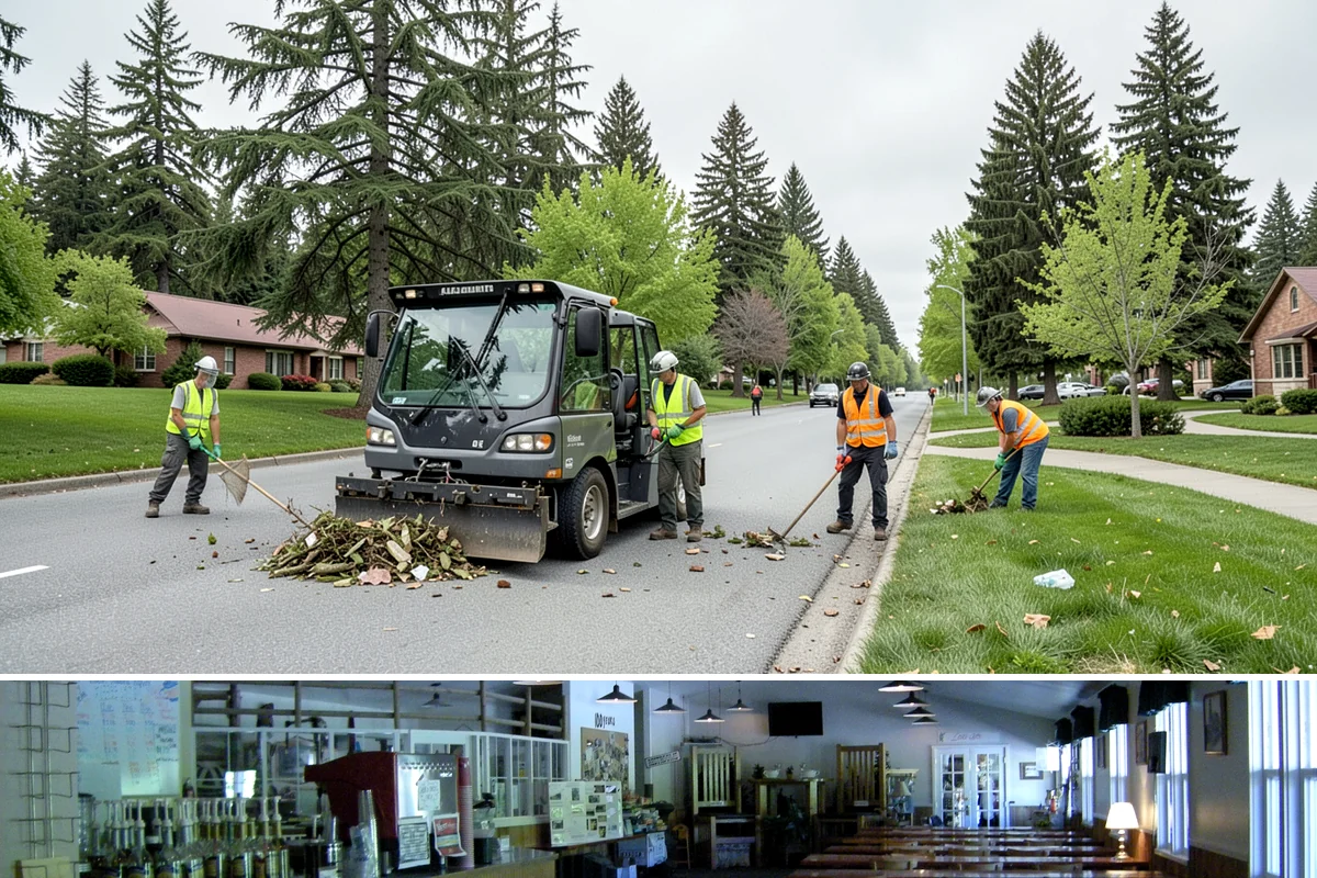 Court Fence Repair in Black Diamond, King County, WA - Fence repairs proceed in any season, with dry weather easing post-setting and concrete cure.