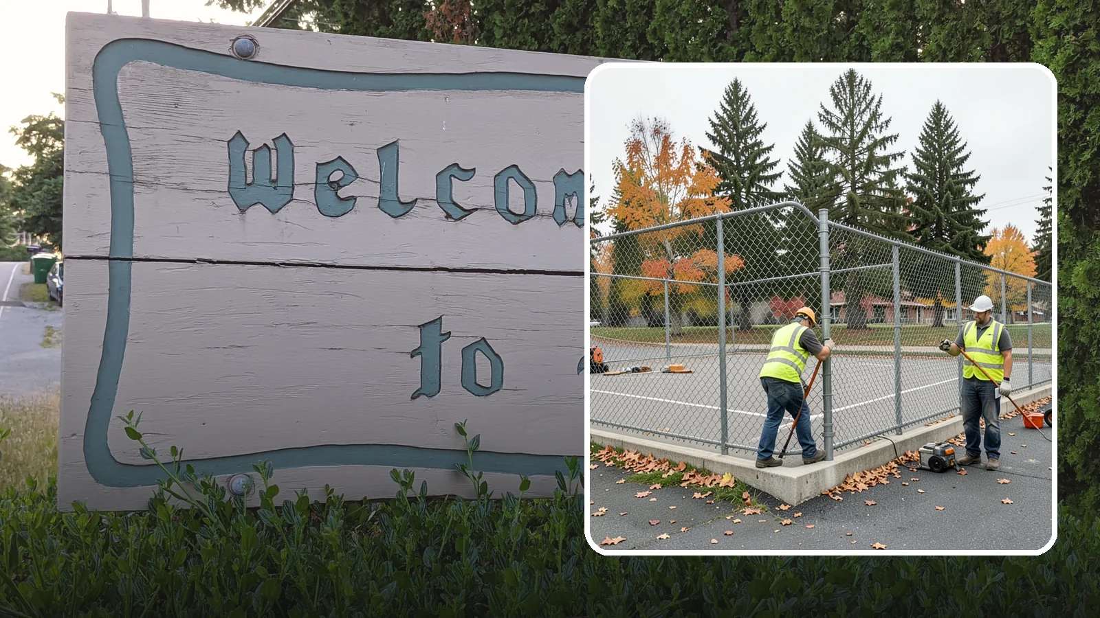 Court Fence Repair in Brier, Snohomish County, WA - Chain-link and windscreen repair that restores enclosure and safety on public sport court perimeters.