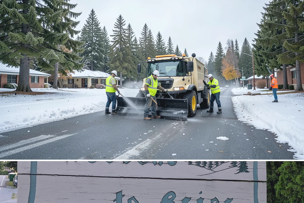 Court Fence Repair in Brier, Snohomish County, WA - Fence repairs proceed in any season, with dry weather easing post-setting and concrete cure.