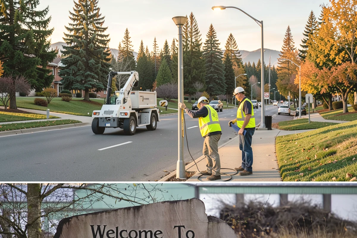 Court Fence Repair in Buckley, Pierce County, WA - Fence repairs proceed in any season, with dry weather easing post-setting and concrete cure.