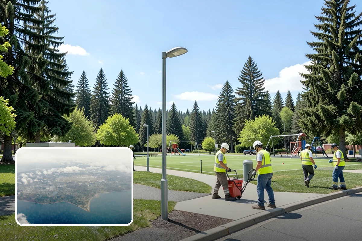 Court Fence Repair in Burien, King County, WA - Restores ball containment and site security