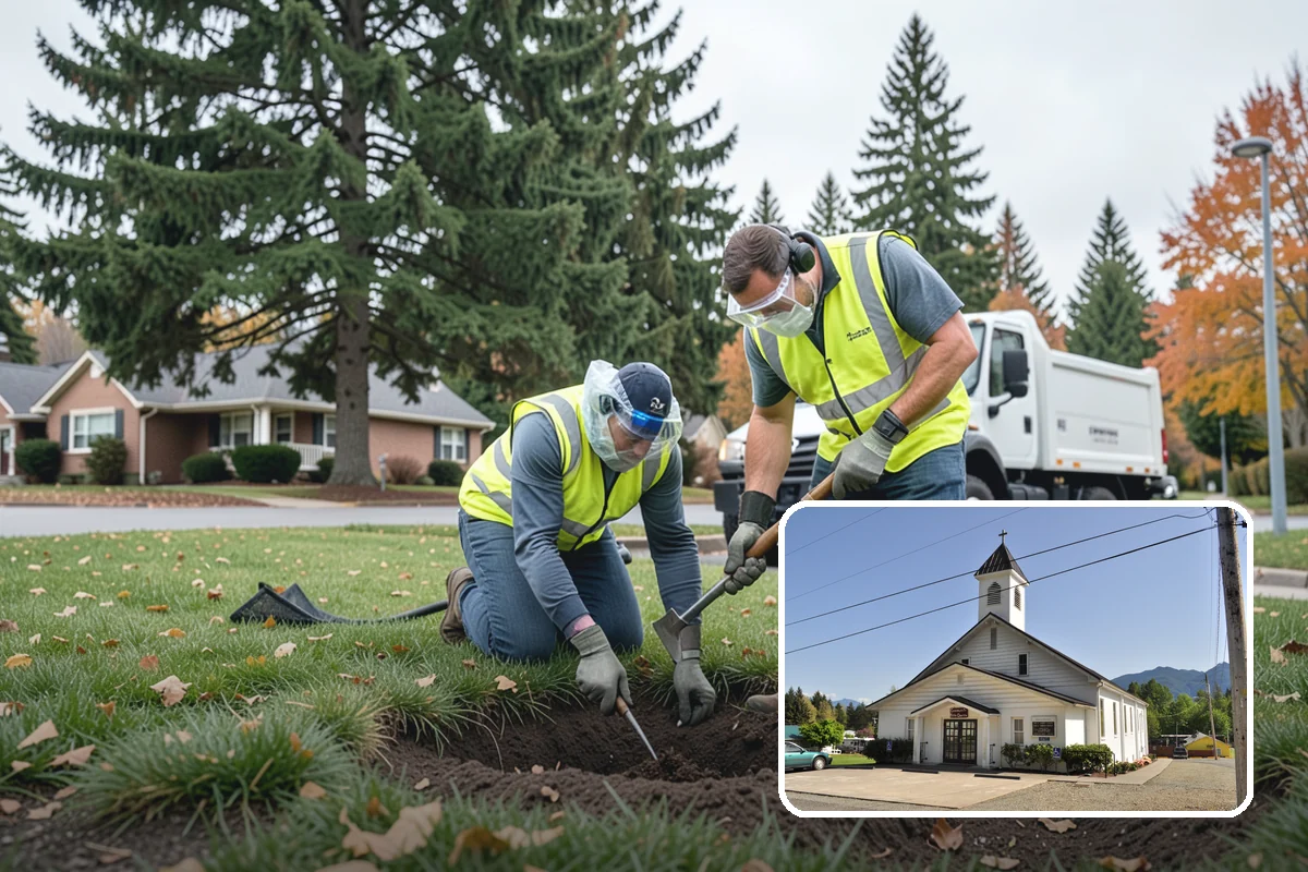 Court Fence Repair in Concrete, Skagit County, WA - Restores ball containment and site security