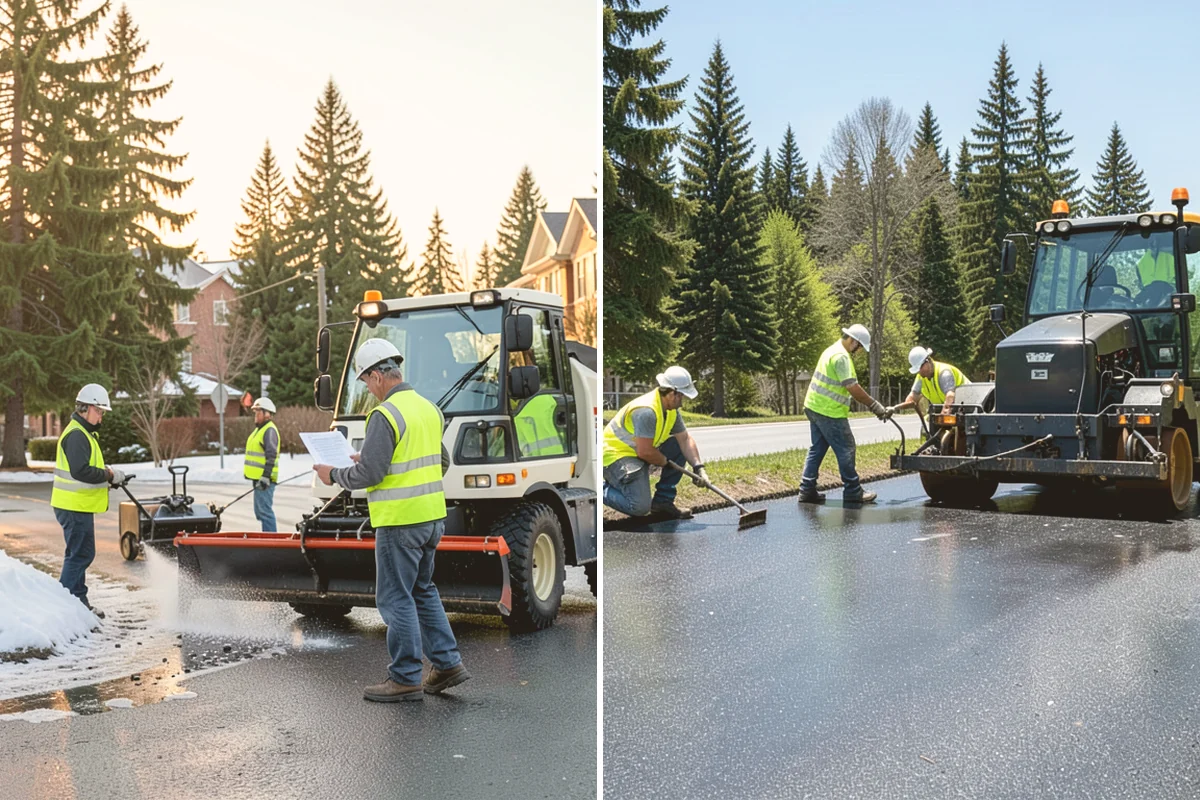 Court Fence Repair in Eatonville, Pierce County, WA - Inspect fabric, posts, gates, and windscreen