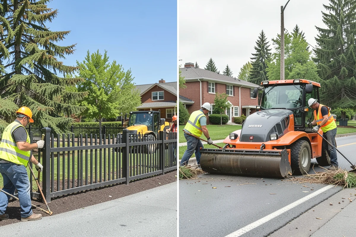 Court Fence Repair in Issaquah, King County, WA - Inspect fabric, posts, gates, and windscreen