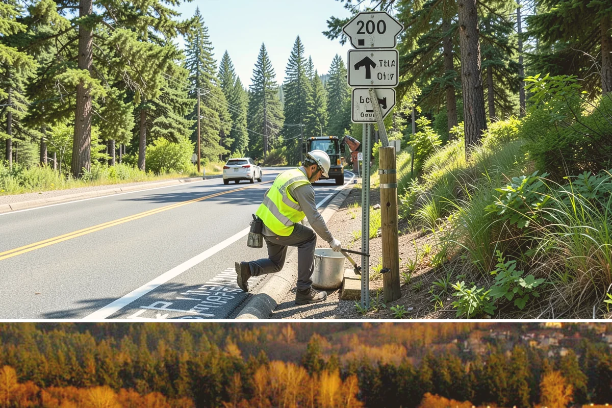 Court Fence Repair in Kenmore, King County, WA - Fence repairs proceed in any season, with dry weather easing post-setting and concrete cure.