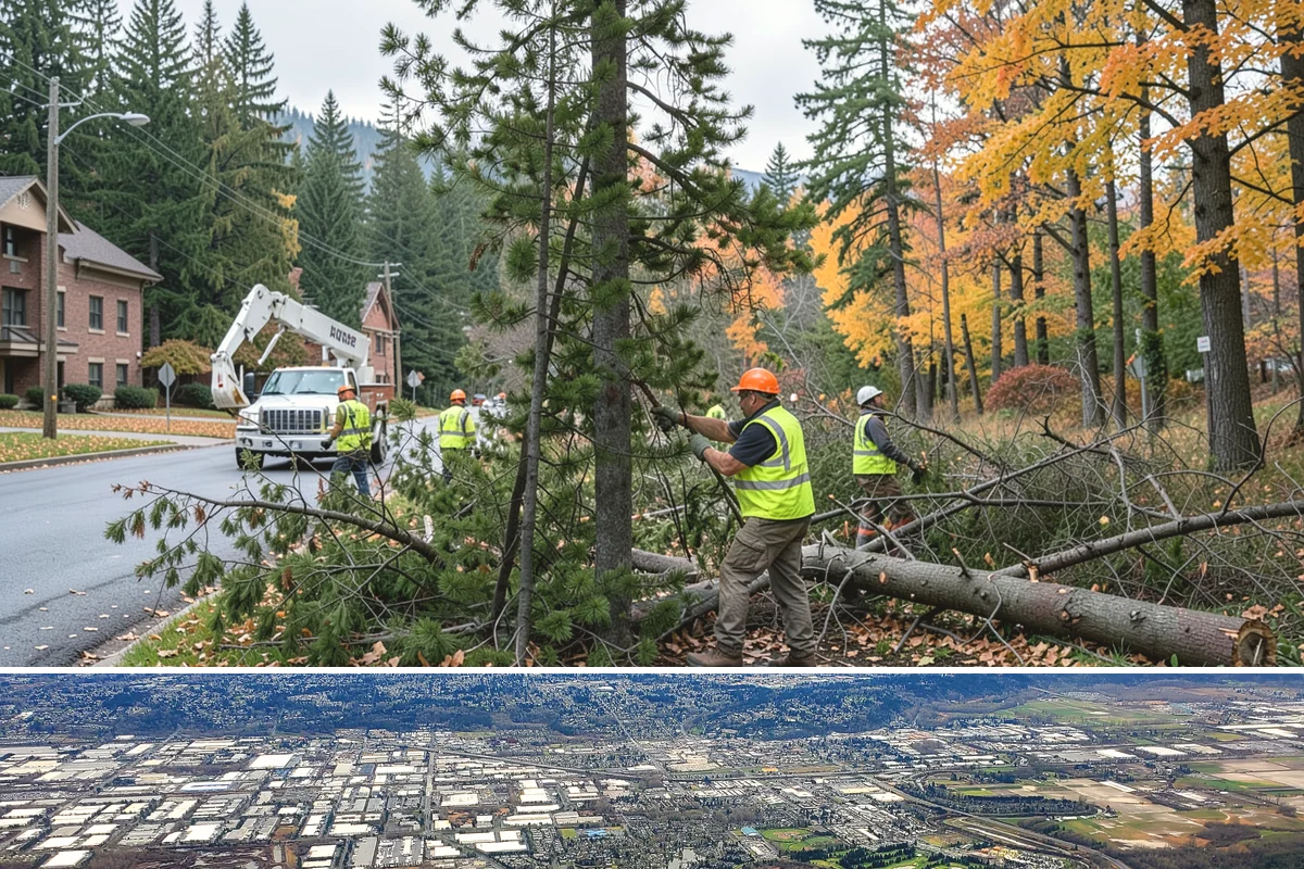 Court Fence Repair in Kent, King County, WA - Fence repairs proceed in any season, with dry weather easing post-setting and concrete cure.