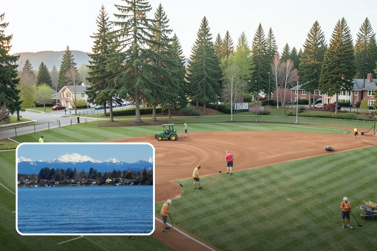 Court Fence Repair in Lake Stevens, Snohomish County, WA - Restores ball containment and site security
