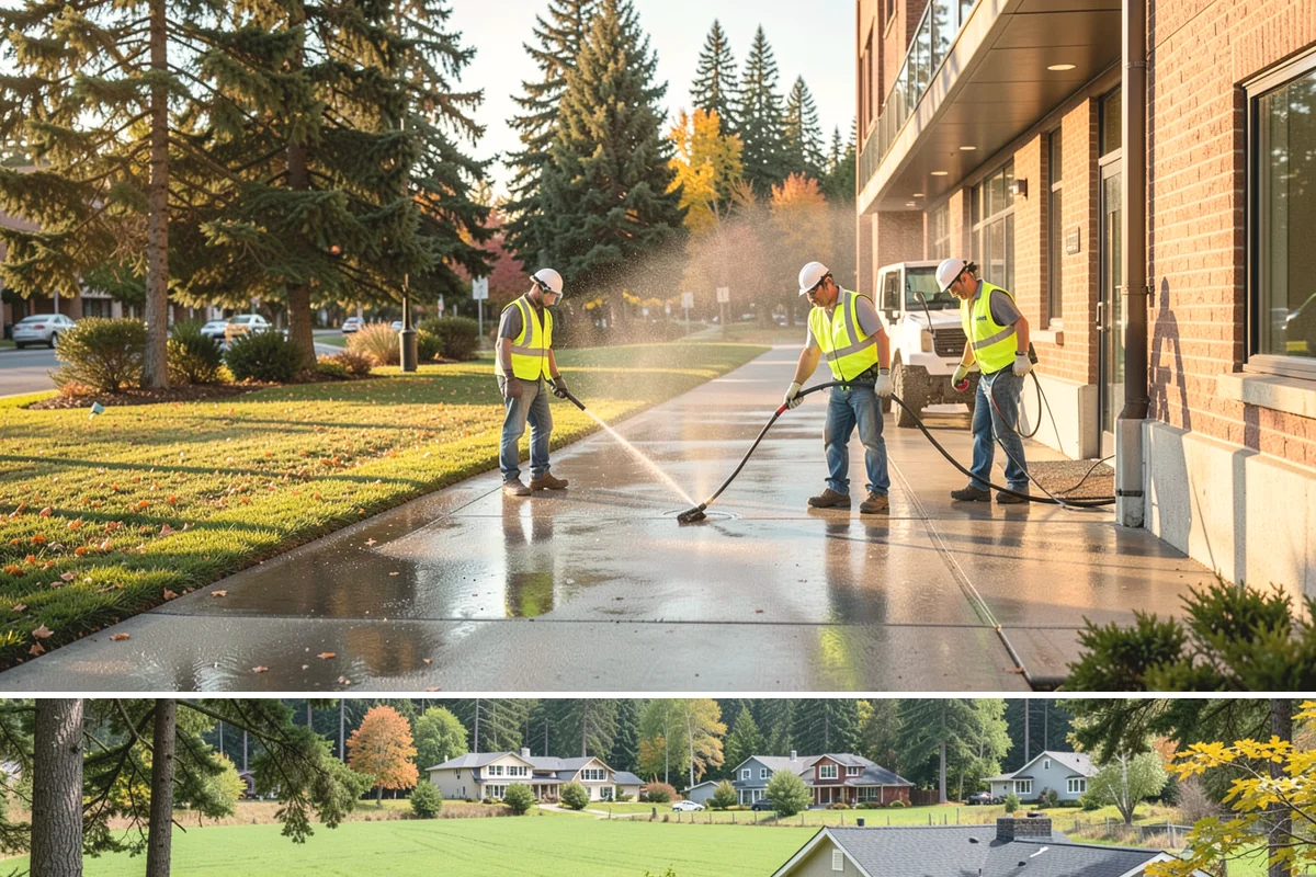 Court Fence Repair in Lyman, Skagit County, WA - Fence repairs proceed in any season, with dry weather easing post-setting and concrete cure.