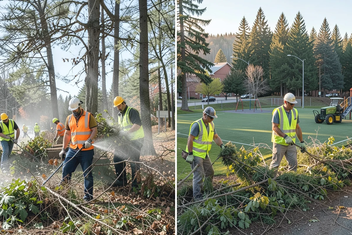 Court Fence Repair in Medina, King County, WA - Inspect fabric, posts, gates, and windscreen