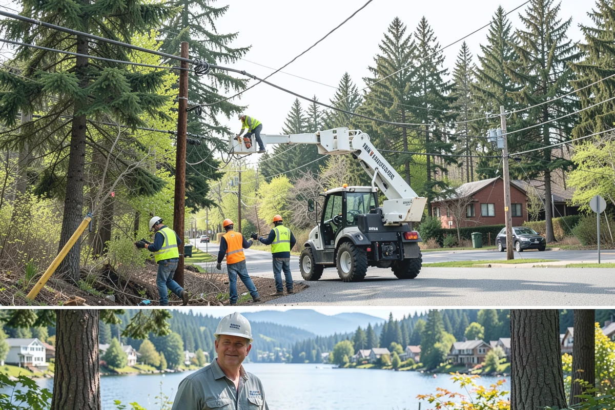 Court Fence Repair in Milton, King County, WA - Fence repairs proceed in any season, with dry weather easing post-setting and concrete cure.