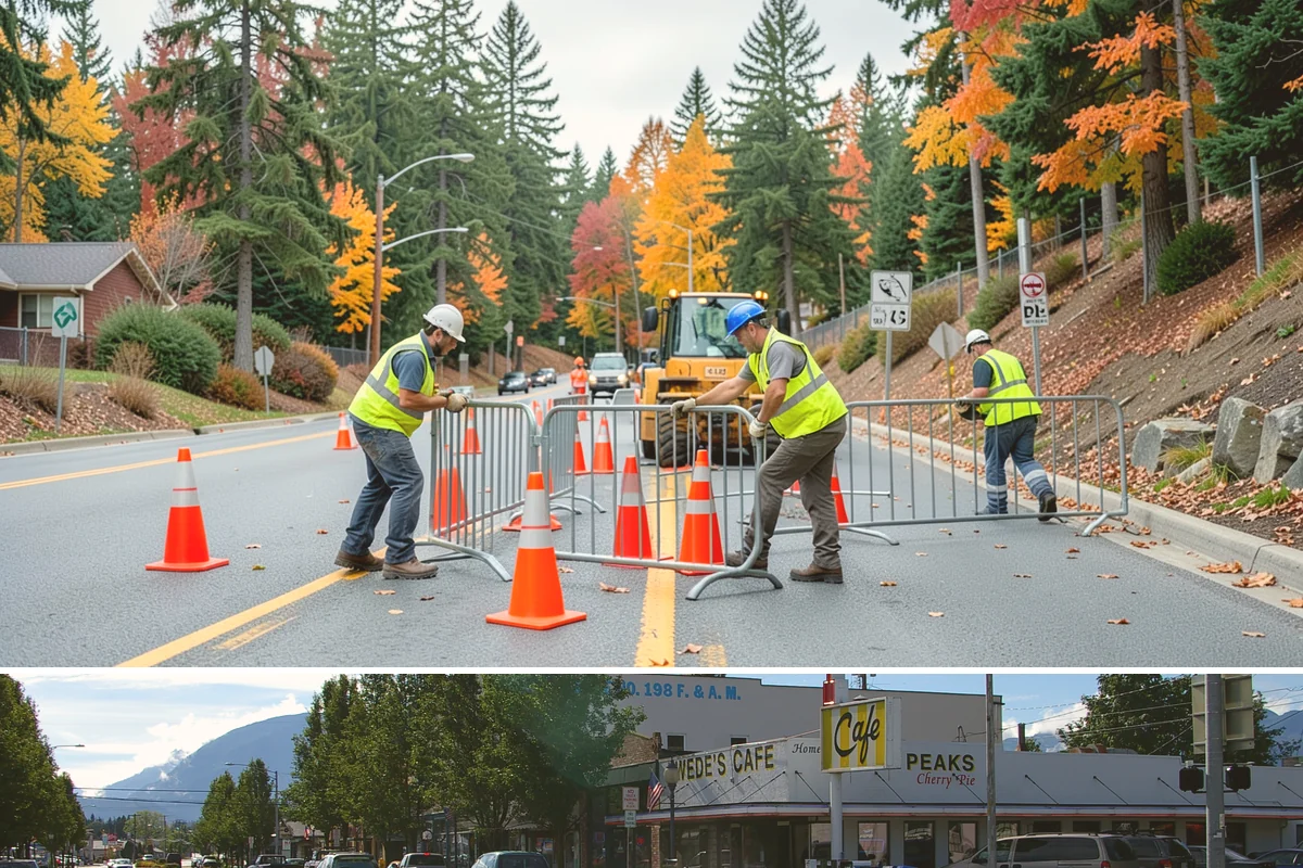Court Fence Repair in North Bend, King County, WA - Fence repairs proceed in any season, with dry weather easing post-setting and concrete cure.