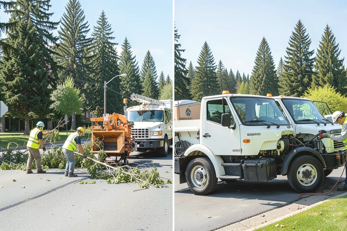 Court Fence Repair in Oak Harbor, Island County, WA - Inspect fabric, posts, gates, and windscreen