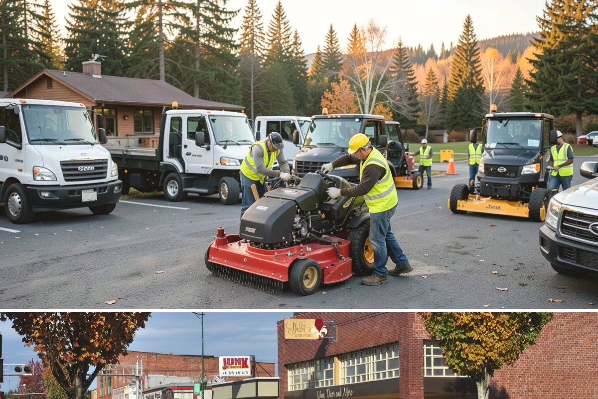 Court Fence Repair in Puyallup, Pierce County, WA - Fence repairs proceed in any season, with dry weather easing post-setting and concrete cure.