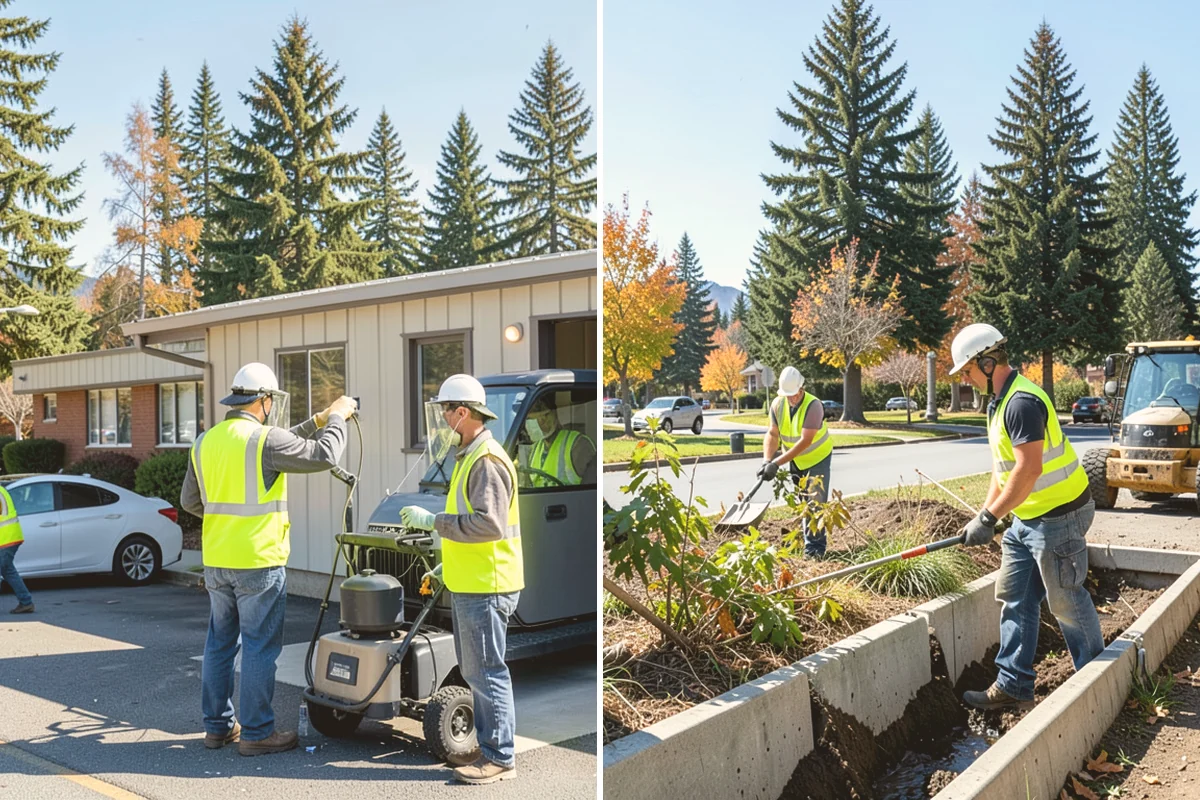 Court Fence Repair in Sammamish, King County, WA - Inspect fabric, posts, gates, and windscreen