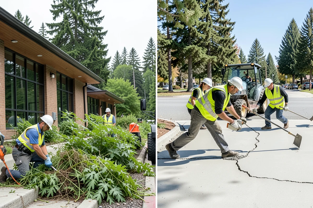 Court Fence Repair in Seattle, King County, WA - Inspect fabric, posts, gates, and windscreen