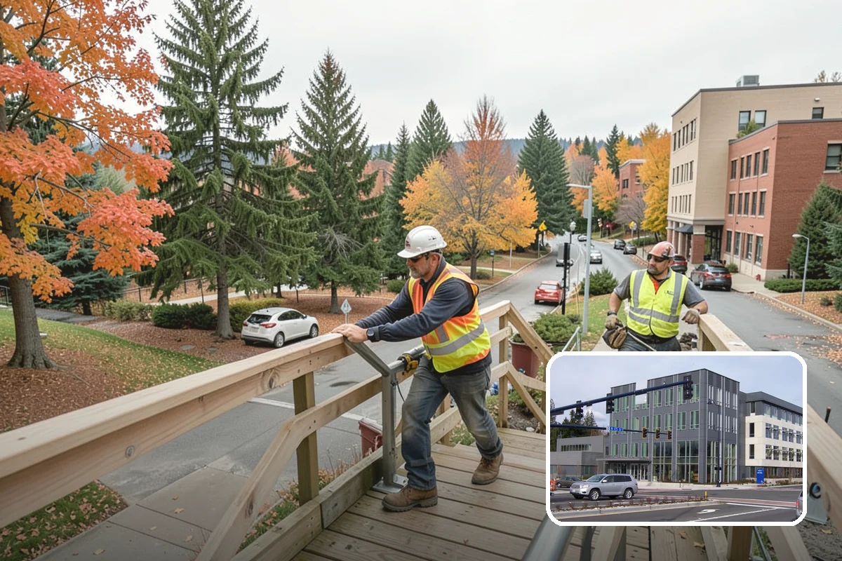 Court Fence Repair in Shoreline, King County, WA - Restores ball containment and site security