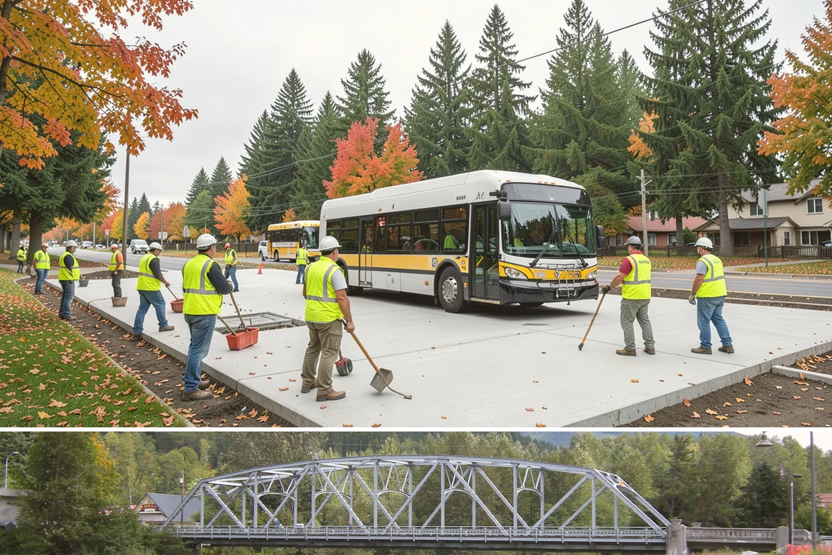 Court Fence Repair in Skykomish, King County, WA - Fence repairs proceed in any season, with dry weather easing post-setting and concrete cure.
