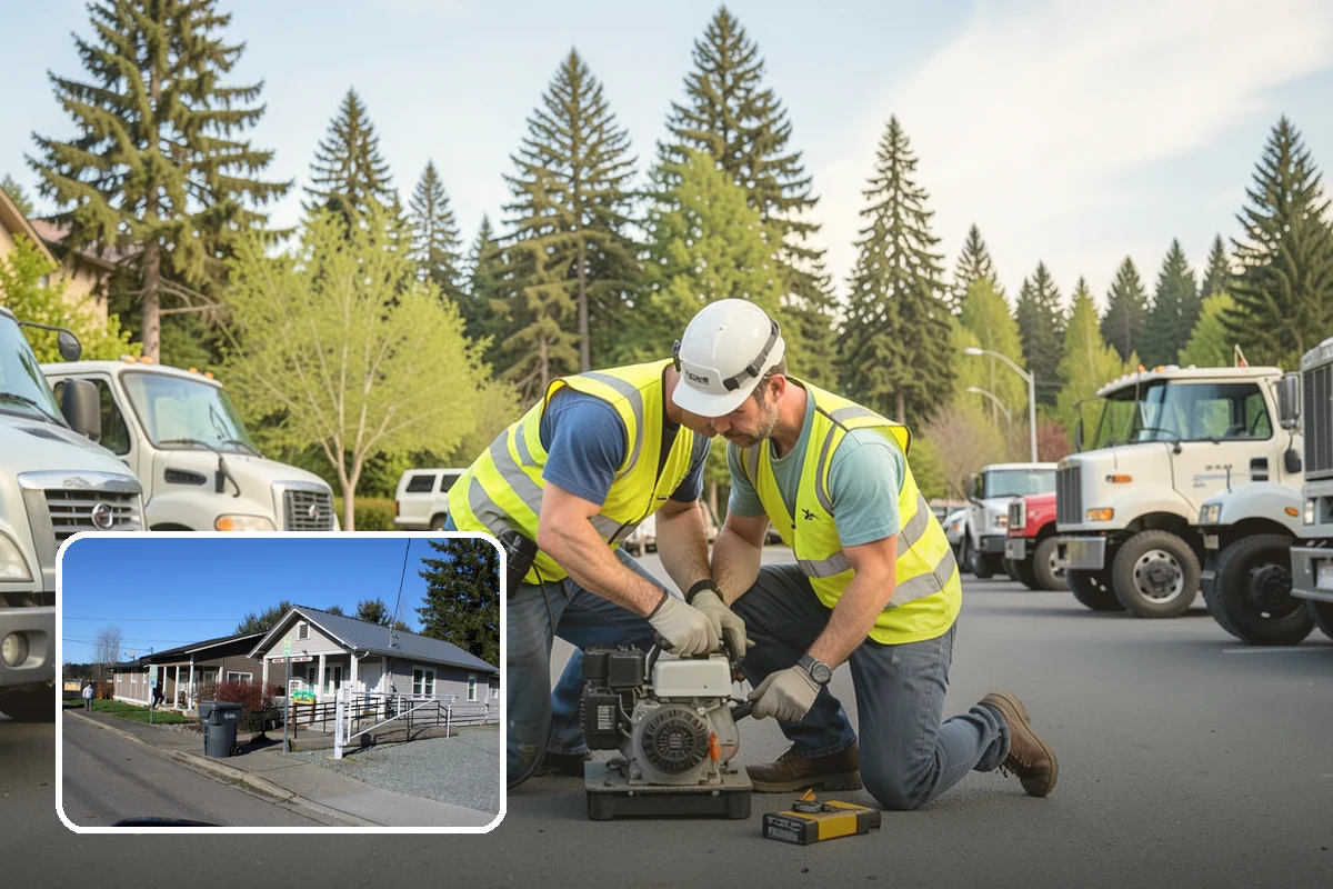 Court Fence Repair in South Prairie, Pierce County, WA - Restores ball containment and site security