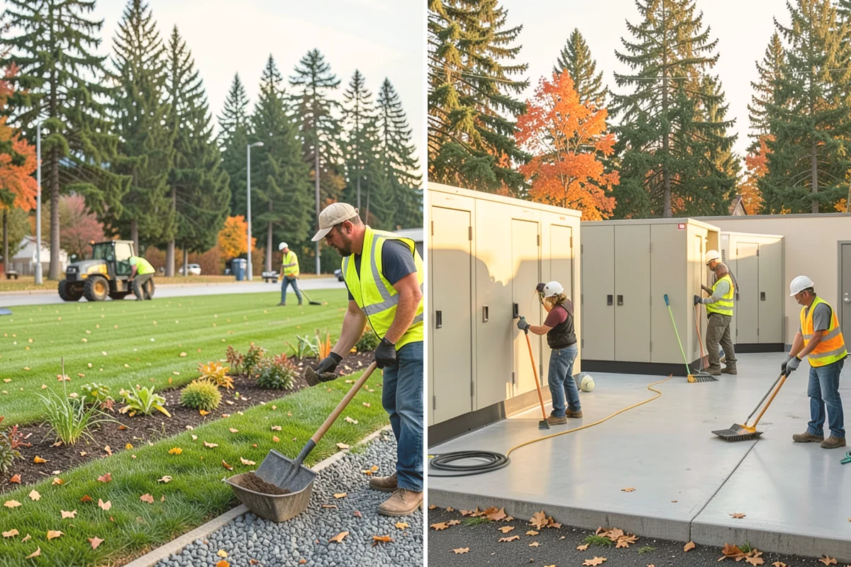 Court Lighting Installation in Algona, King County, WA - Prepare a photometric layout for the court