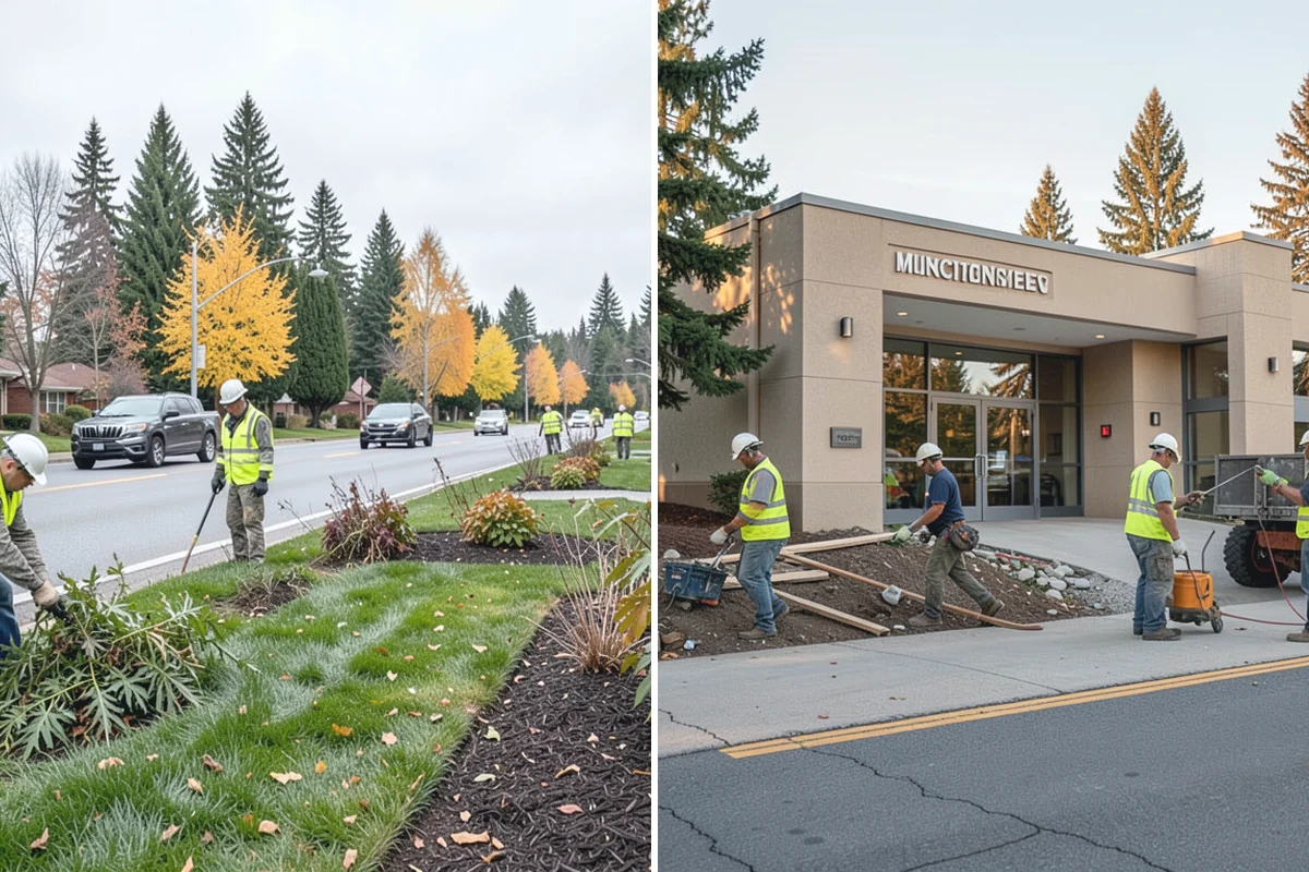 Court Lighting Installation in Beaux Arts Village, King County, WA - Prepare a photometric layout for the court