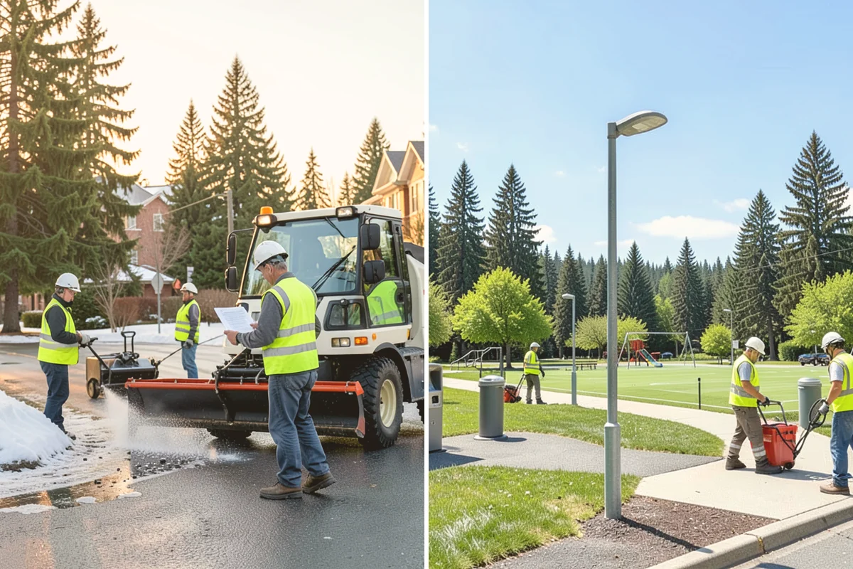 Court Lighting Installation in Bellevue, King County, WA - Prepare a photometric layout for the court