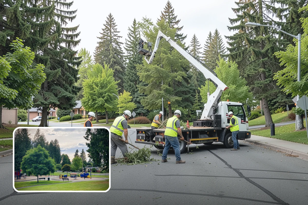 Court Lighting Installation in Bonney Lake, Pierce County, WA - Extends court availability into evening hours