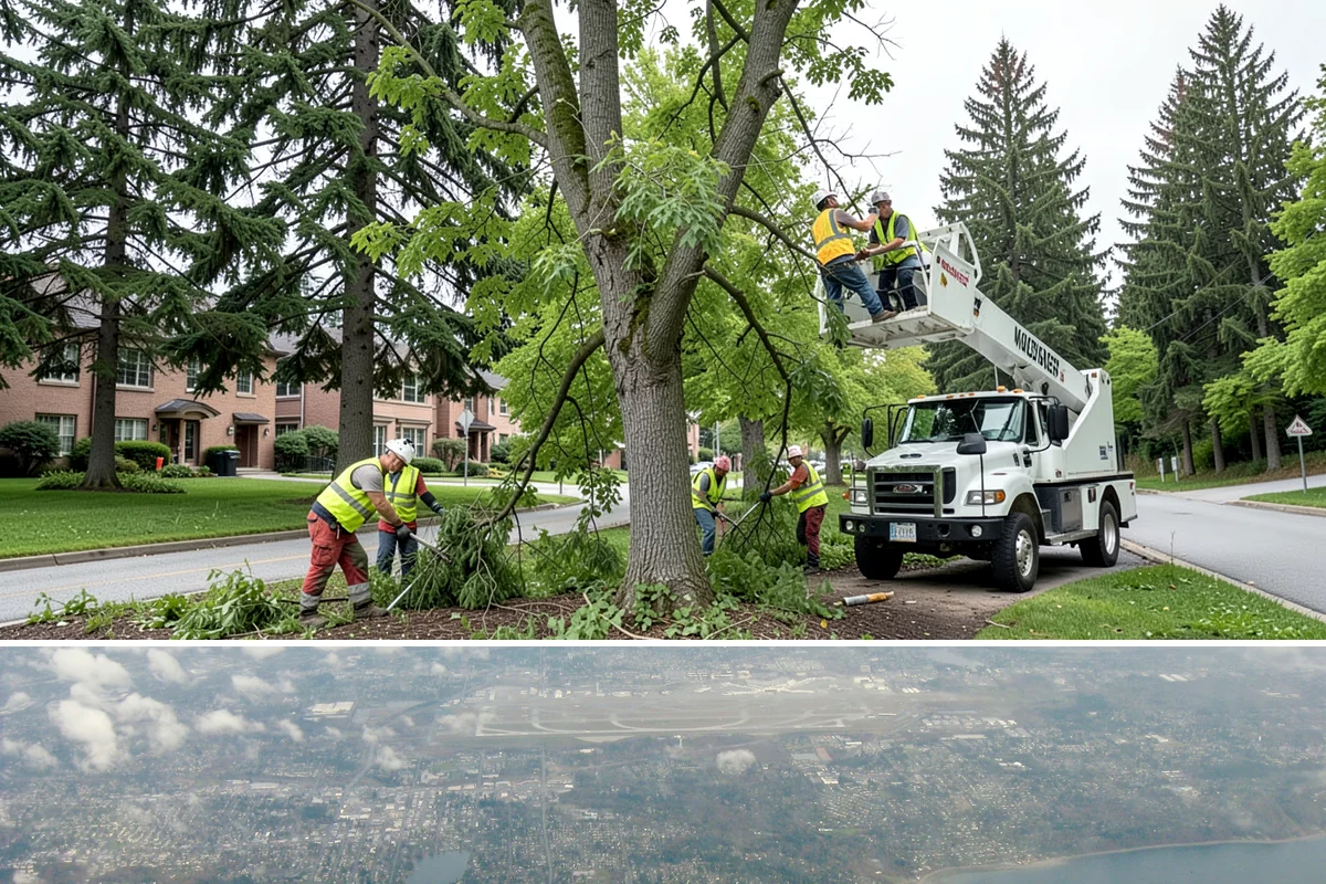 Court Lighting Installation in Burien, King County, WA - Dry summer and early-fall conditions ease trenching and foundation work for new lighting.