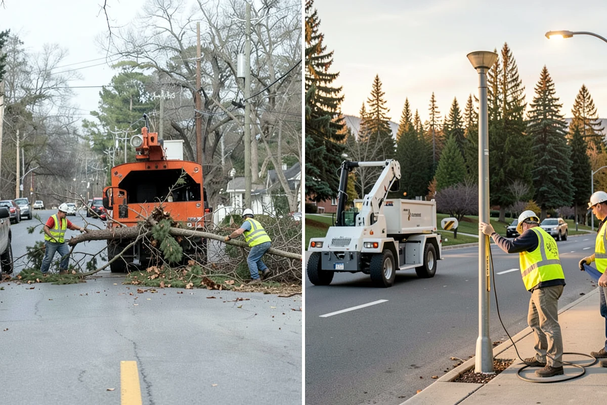 Court Lighting Installation in Clyde Hill, King County, WA - Prepare a photometric layout for the court