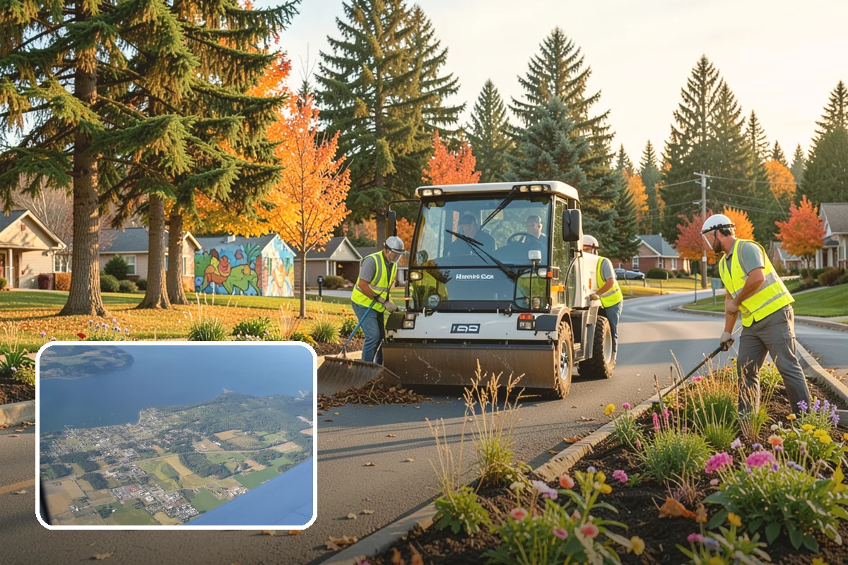 Court Lighting Installation in Coupeville, Island County, WA - Extends court availability into evening hours