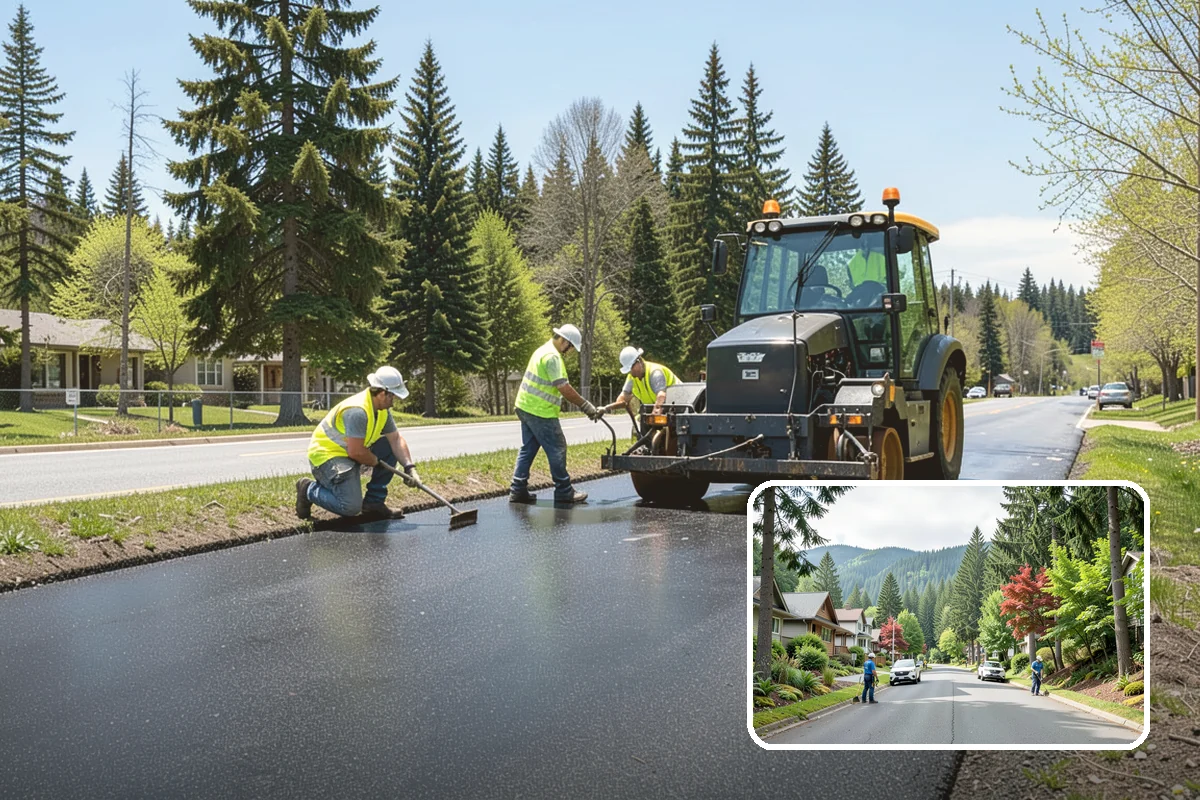 Court Lighting Installation in Darrington, Snohomish County, WA - Extends court availability into evening hours