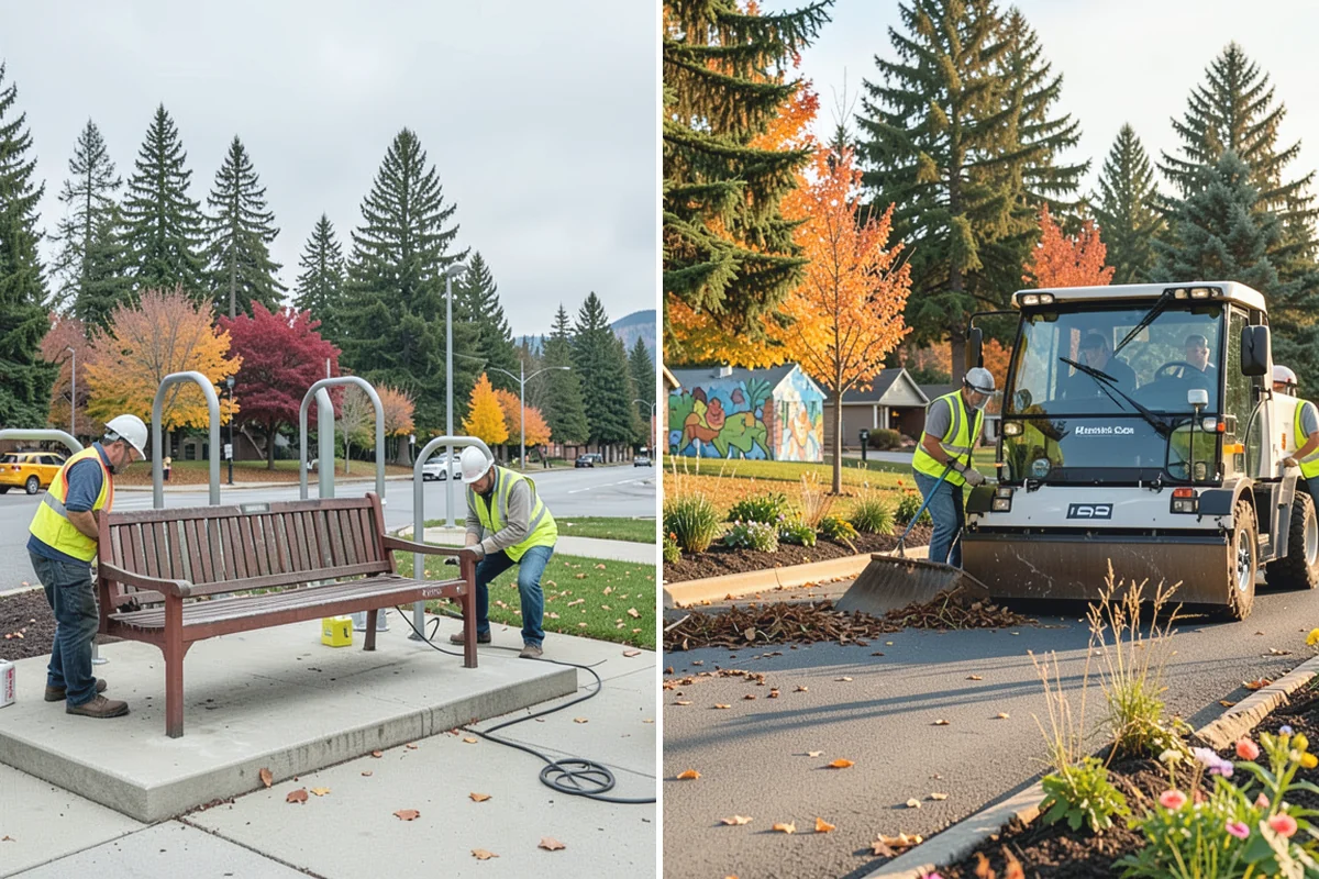 Court Lighting Installation in Darrington, Snohomish County, WA - Prepare a photometric layout for the court