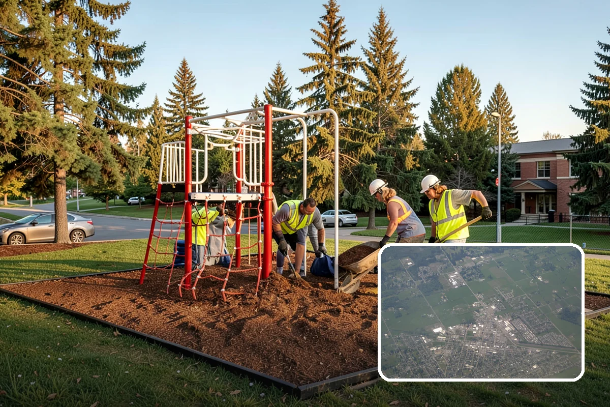 Court Lighting Installation in Enumclaw, King County, WA - Extends court availability into evening hours