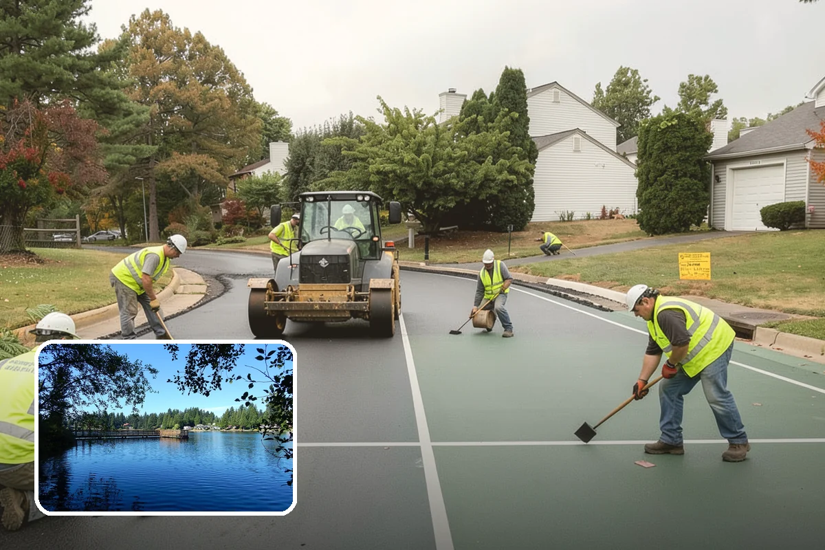 Court Lighting Installation in Federal Way, King County, WA - Extends court availability into evening hours
