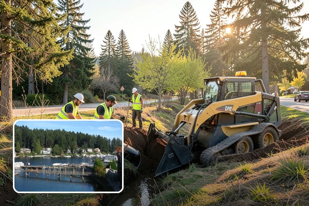 Court Lighting Installation in Gig Harbor, Pierce County, WA - Extends court availability into evening hours