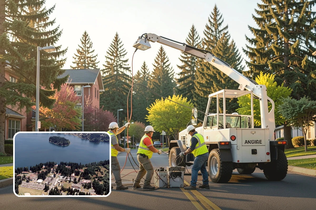 Court Lighting Installation in Lakewood, Pierce County, WA - Extends court availability into evening hours