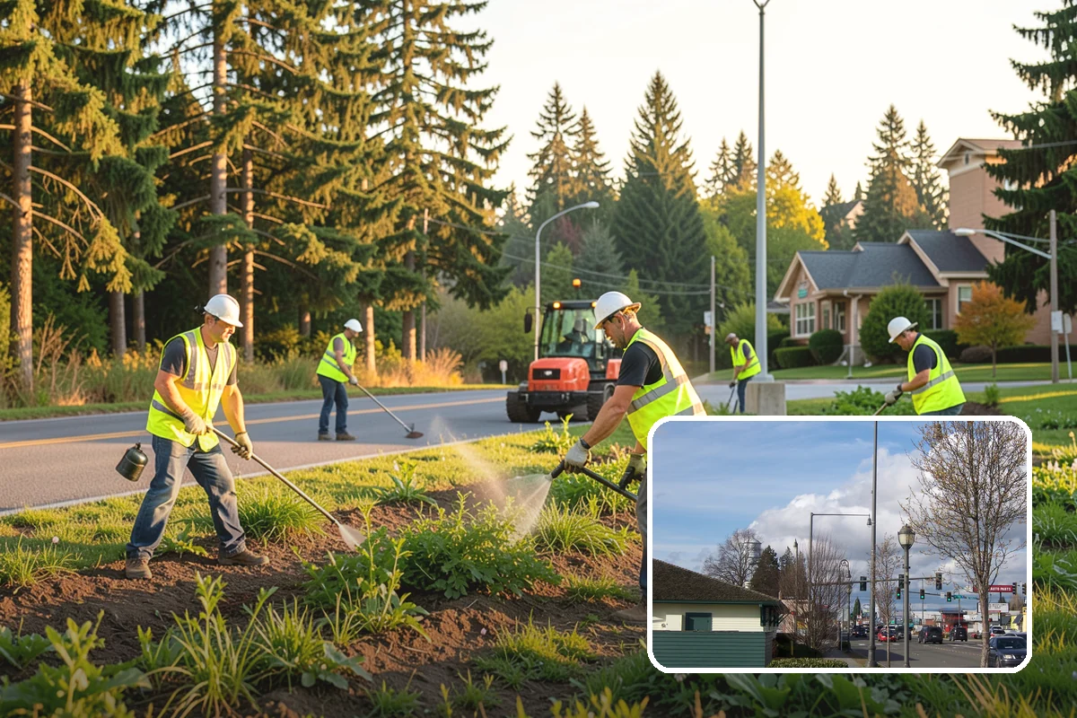 Court Lighting Installation in Marysville, Snohomish County, WA - Extends court availability into evening hours