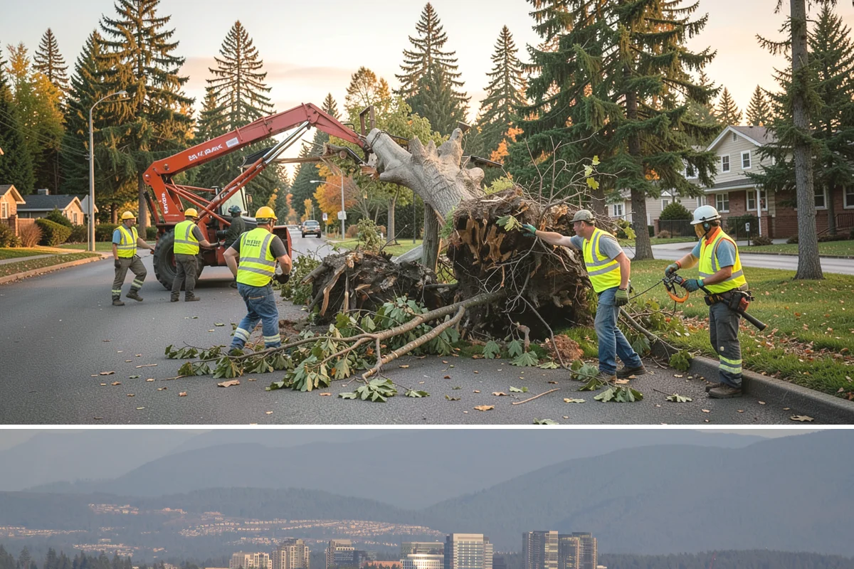 Court Lighting Installation in Medina, King County, WA - Dry summer and early-fall conditions ease trenching and foundation work for new lighting.