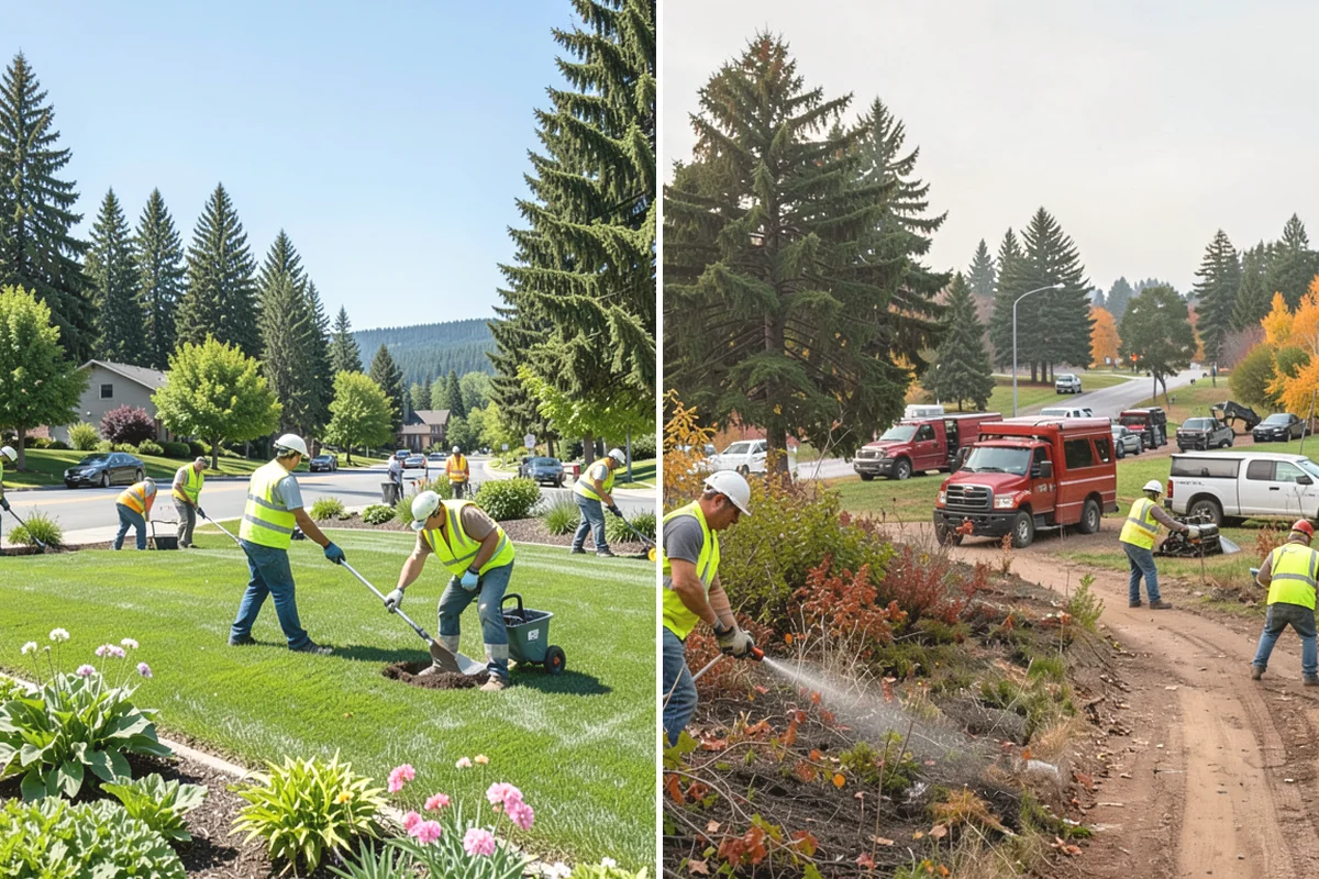 Court Lighting Installation in Mill Creek, Snohomish County, WA - Prepare a photometric layout for the court