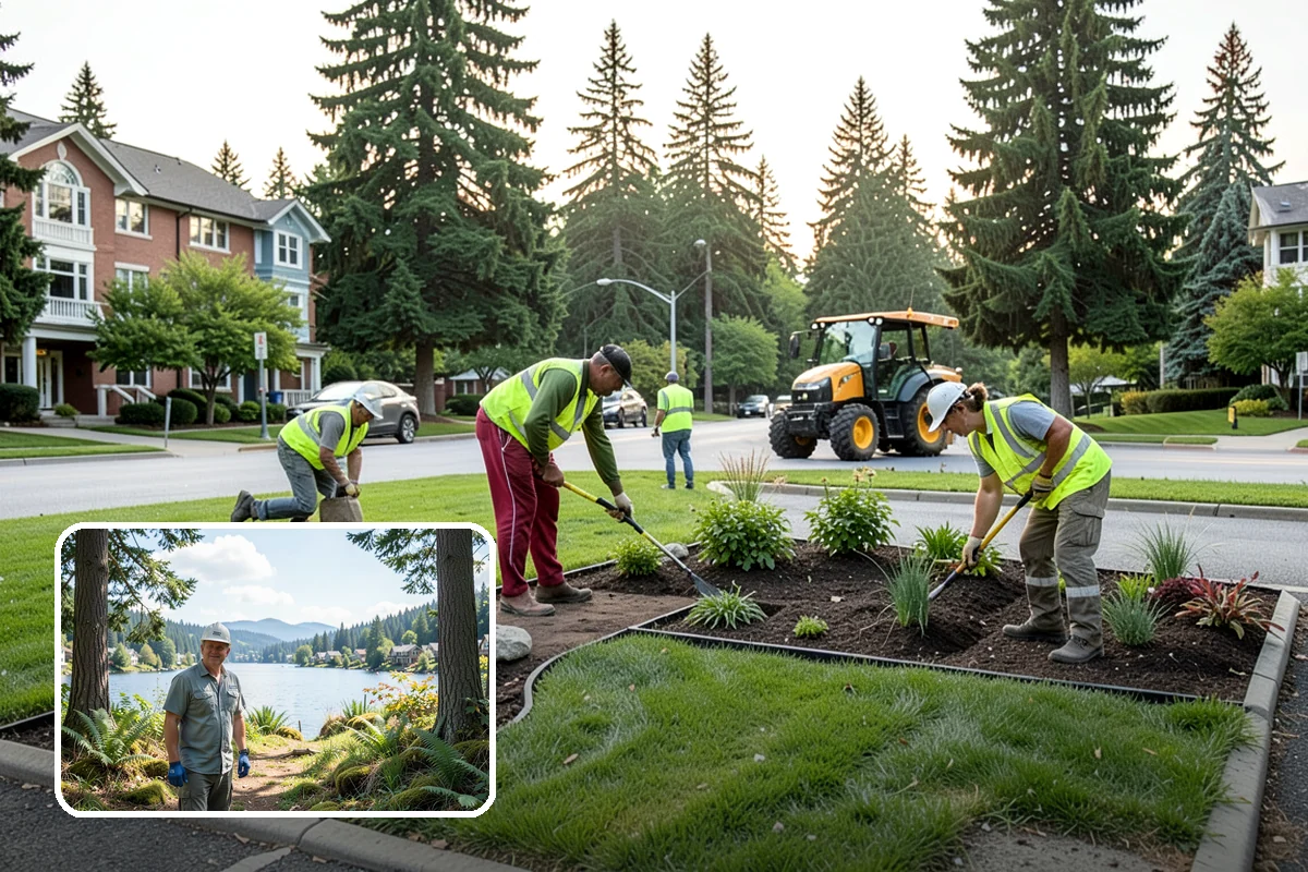Court Lighting Installation in Milton, King County, WA - Extends court availability into evening hours