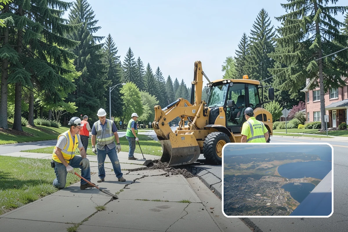 Court Lighting Installation in Oak Harbor, Island County, WA - Extends court availability into evening hours