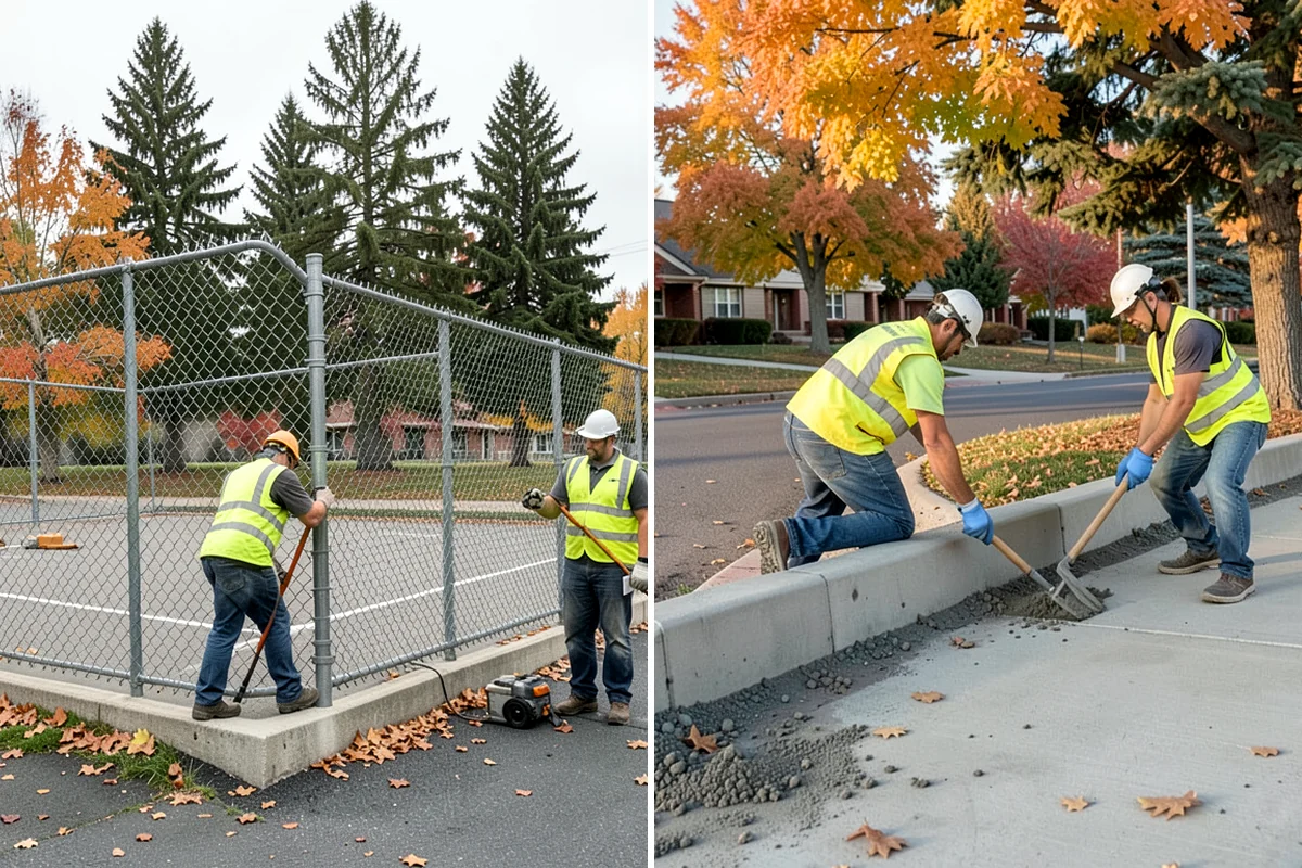 Court Lighting Installation in Puyallup, Pierce County, WA - Prepare a photometric layout for the court