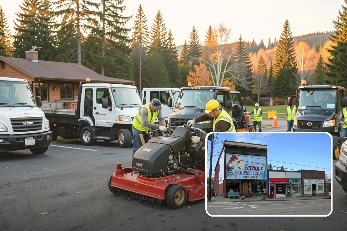 Court Lighting Installation in Ruston, Pierce County, WA - Extends court availability into evening hours