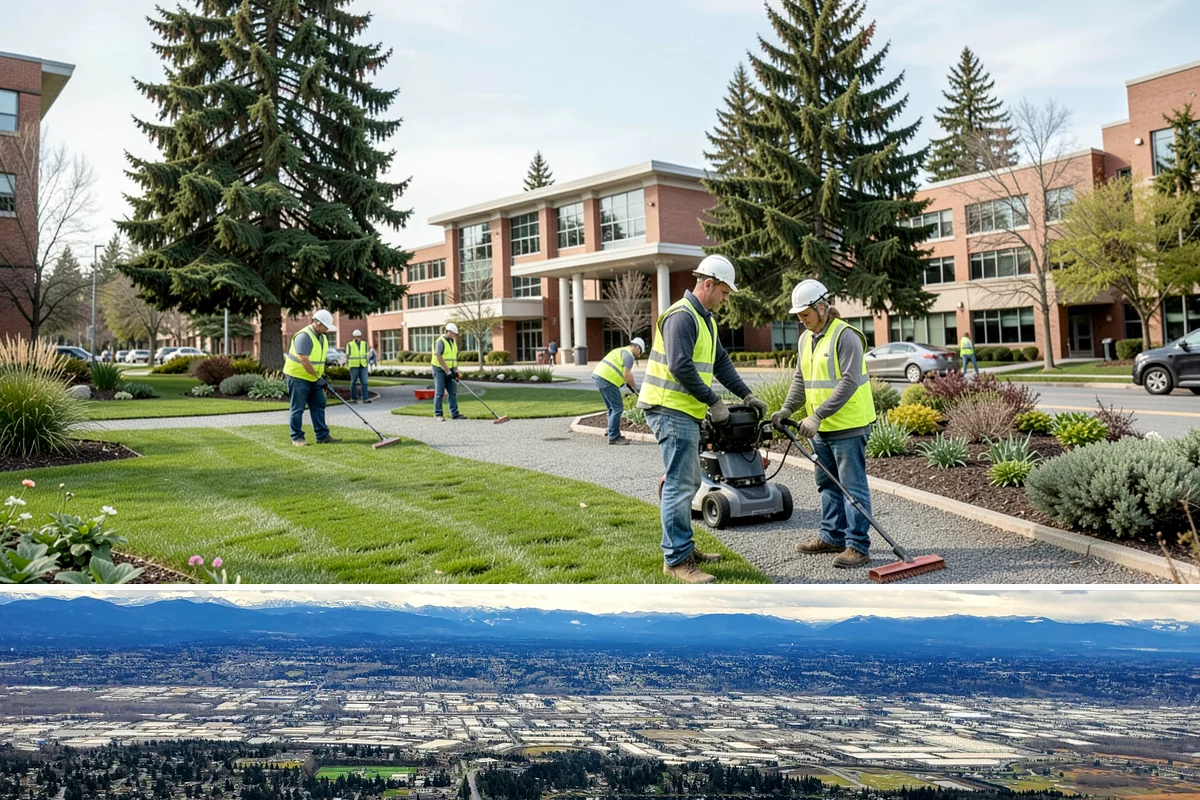 Court Lighting Installation in SeaTac, King County, WA - Dry summer and early-fall conditions ease trenching and foundation work for new lighting.