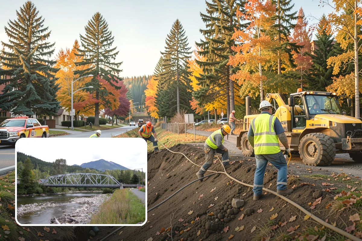 Court Lighting Installation in Skykomish, King County, WA - Extends court availability into evening hours