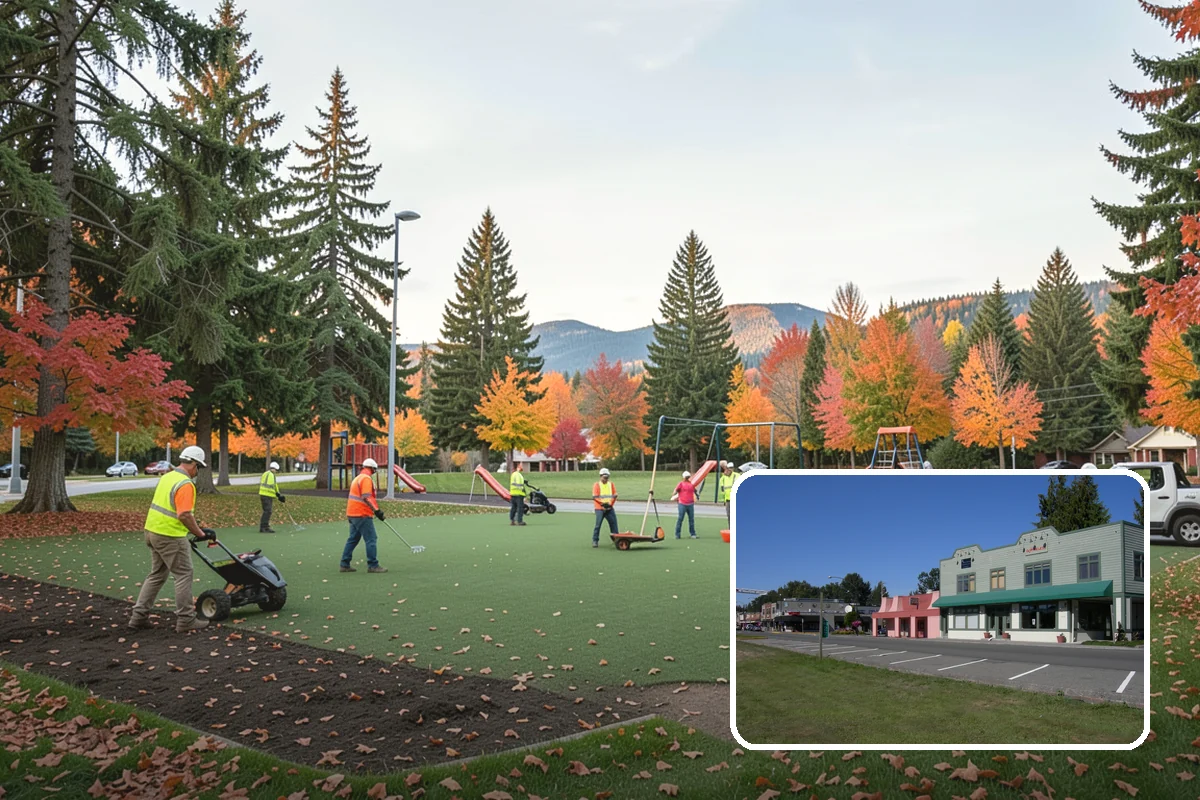 Court Lighting Installation in Snoqualmie, King County, WA - Extends court availability into evening hours