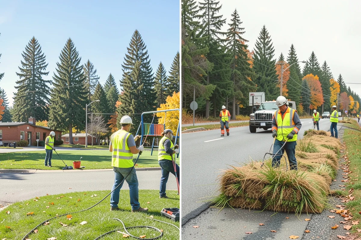 Court Lighting Installation in Stanwood, Snohomish County, WA - Prepare a photometric layout for the court