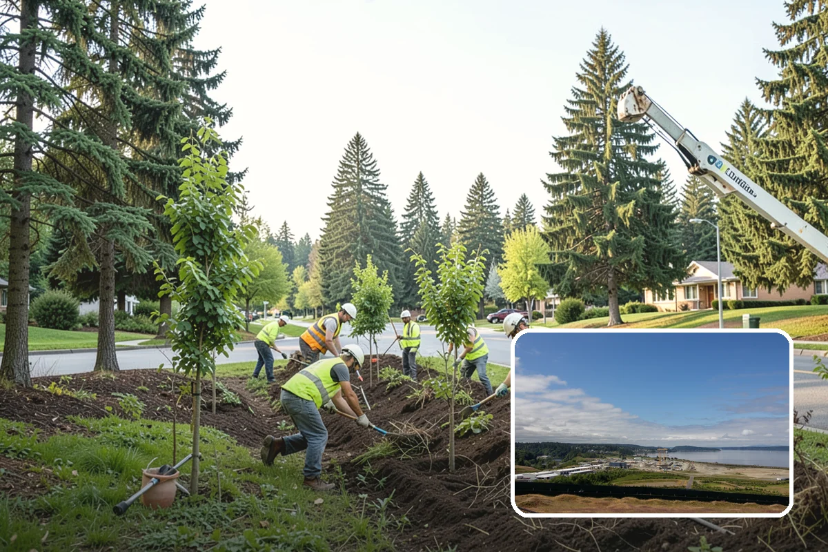 Court Lighting Installation in University Place, Pierce County, WA - Extends court availability into evening hours