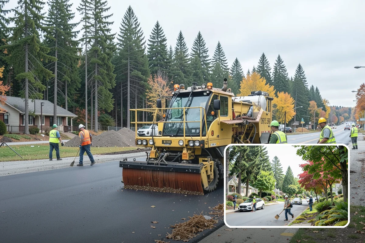 Court Line Striping in Beaux Arts Village, King County, WA - Delivers regulation-accurate layouts for sanctioned play